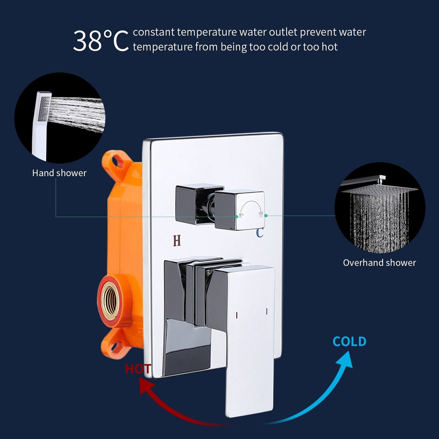 Metal Shower Faucets