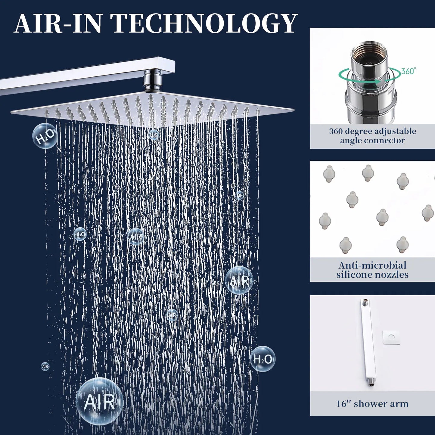 Metal Shower Faucets
