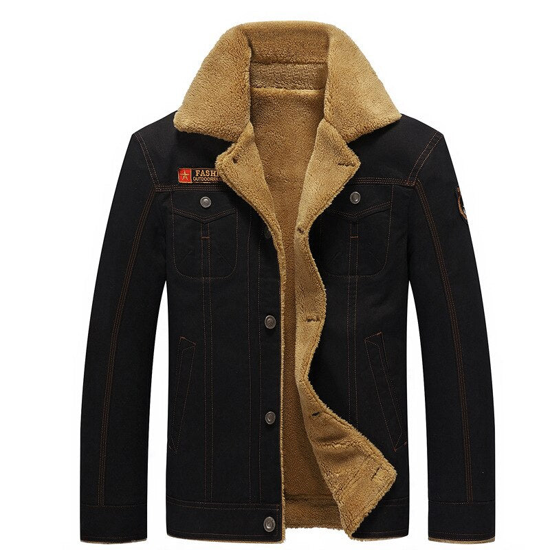 Men's Warm Bomber Jacket