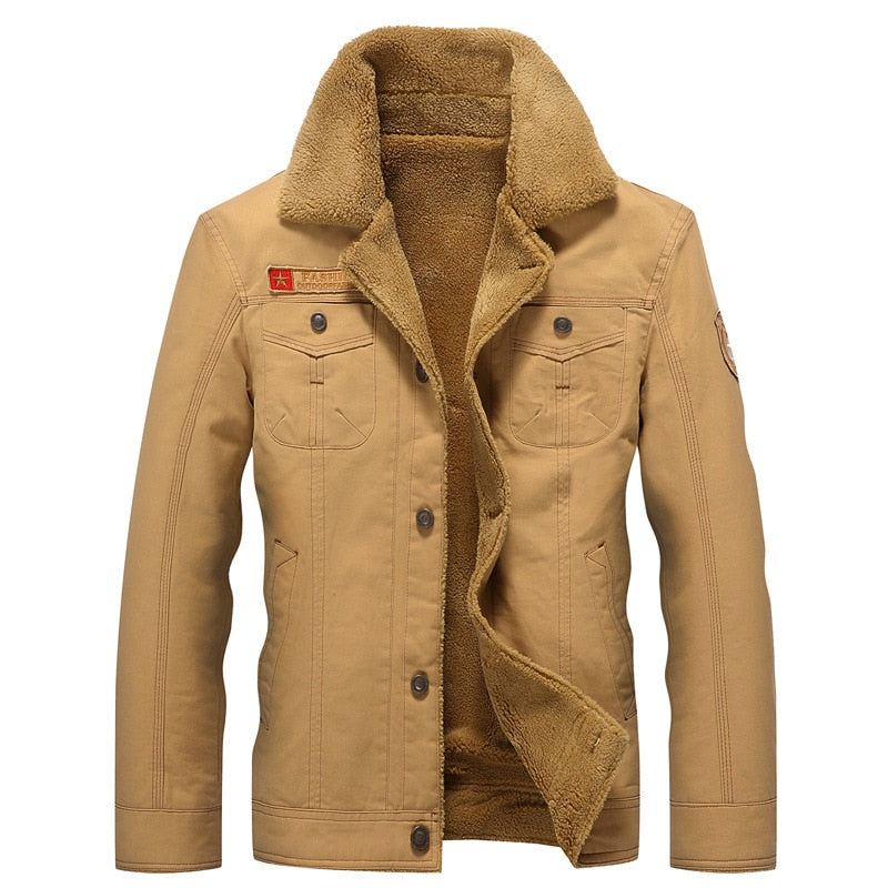 Men's Warm Bomber Jacket