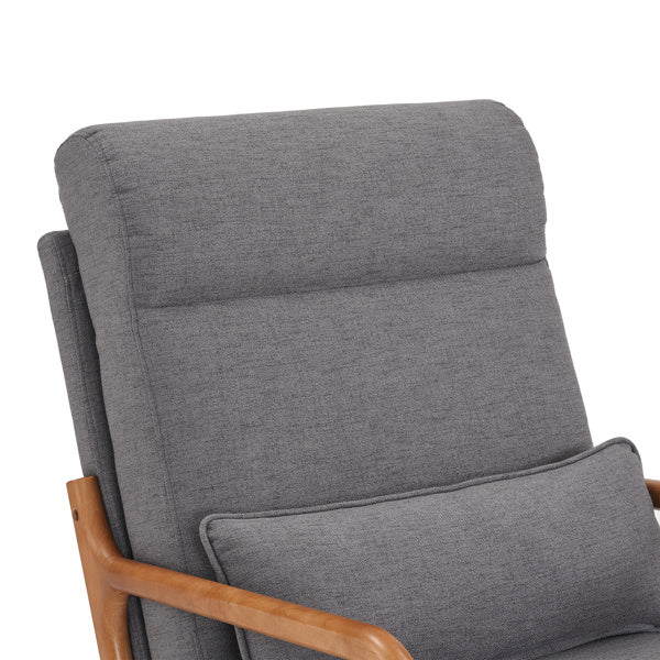LuneluX_Home β Scandinavian Lounge Chair (Dark Gray)