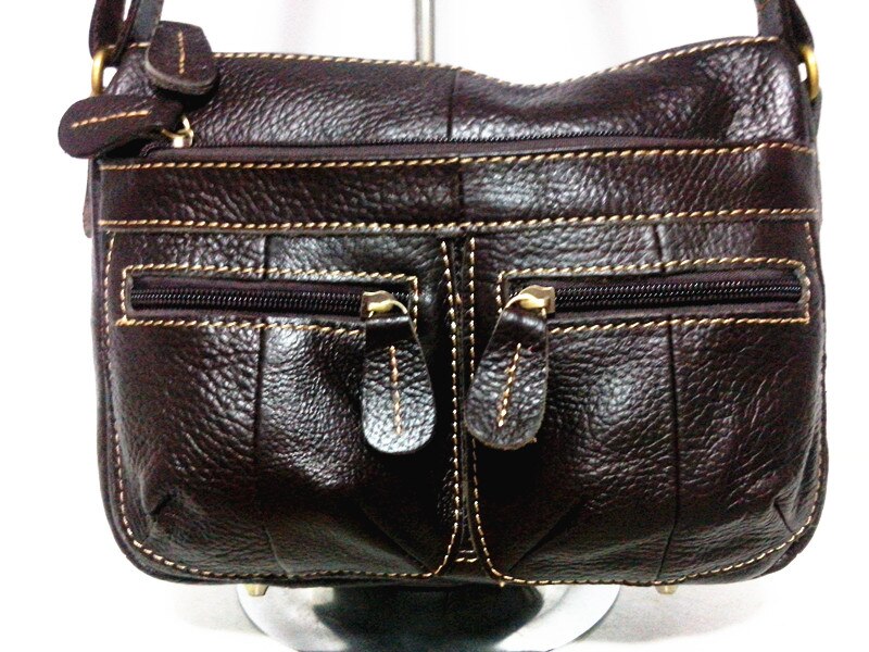 Vintage Soft Genuine Leather Women's Shoulder Bag