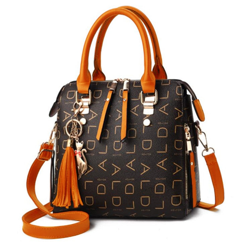 Women's Vintage PU Leather Handbag