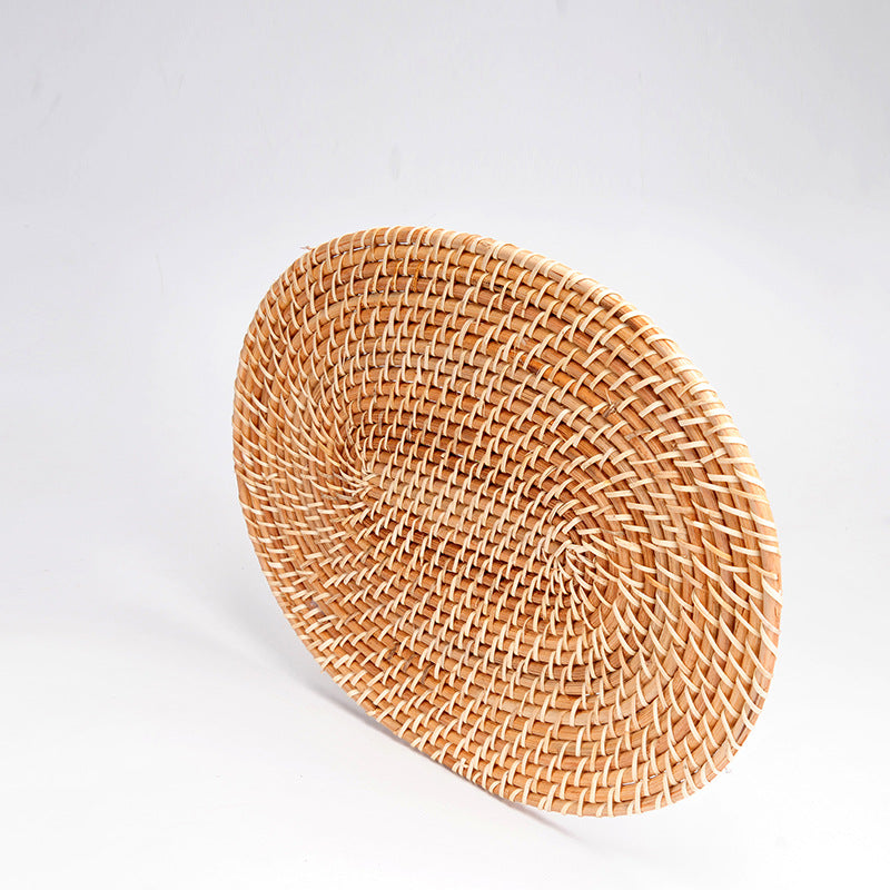 Eco-Friendly Handmade Rattan Placemat Coasters – Sustainable, Stylish Tableware”