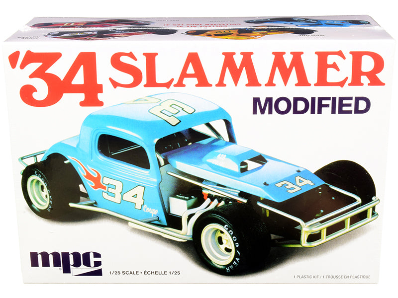 Skill 2 Model Kit 1934 \Slammer\" Modified 1/25 Scale Model by MPC"