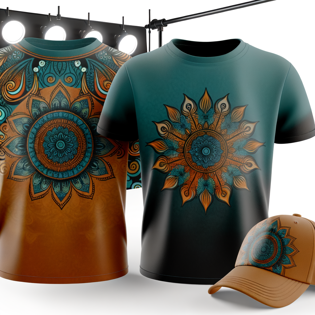 MoannaKai Vintage Boho Chic - Feb 21, 2026 - AI Generated T-shirt Design