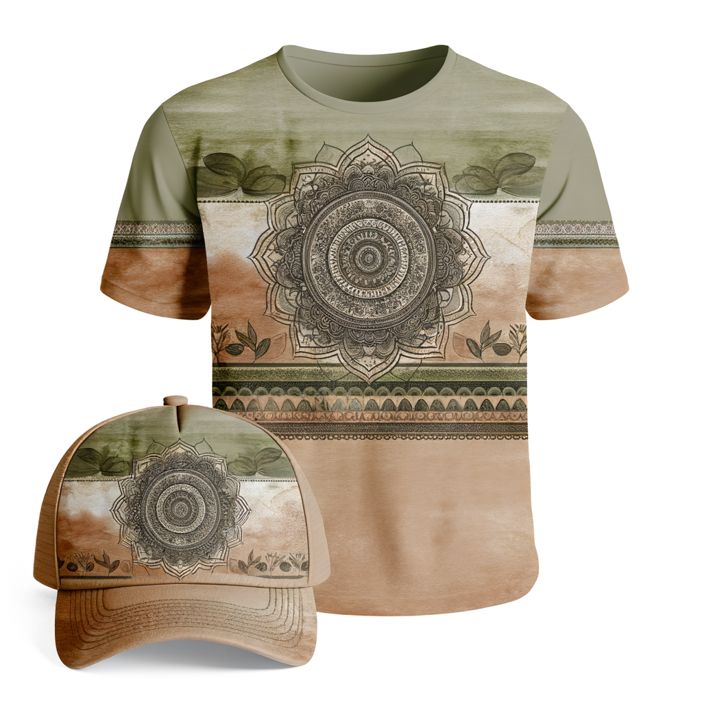 MoannaKai Vintage Boho Chic - Apr 7, 2026 - Baseball Cap - AI Generated Design