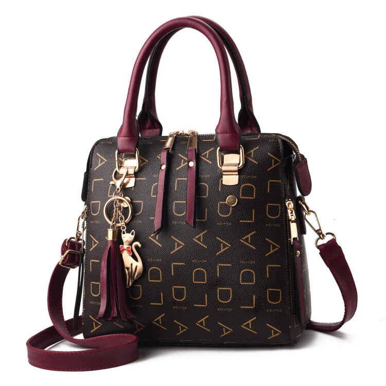 Women's Vintage PU Leather Handbag