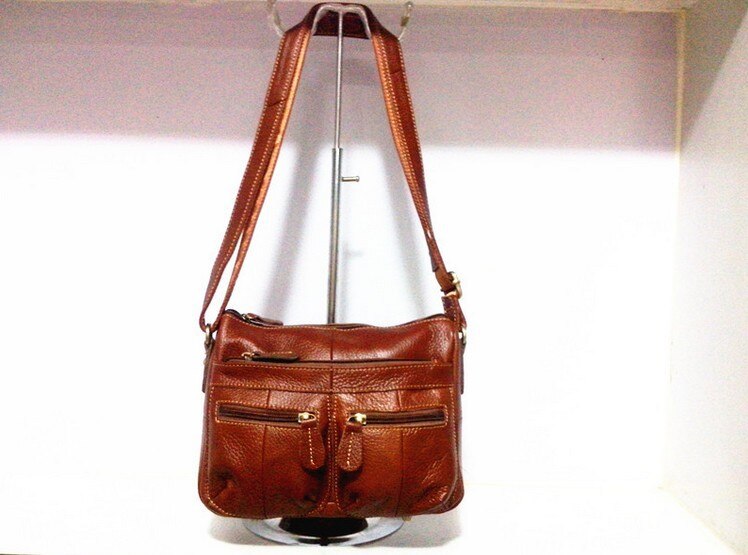 Vintage Soft Genuine Leather Women's Shoulder Bag