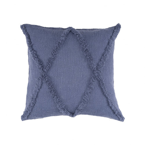 20" Taupe Cotton Throw Pillow