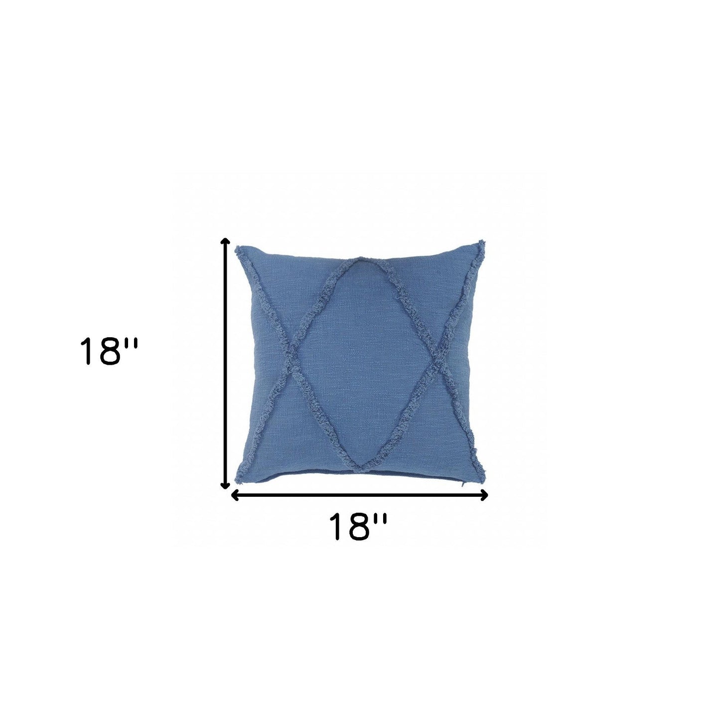 20" Taupe Cotton Throw Pillow