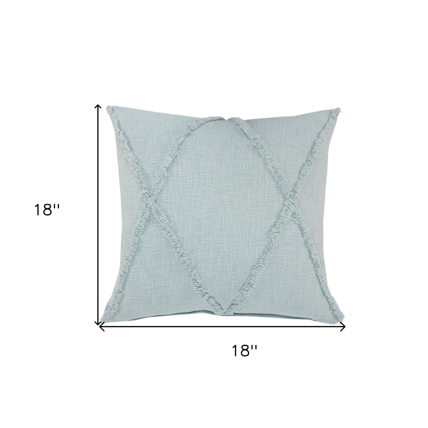 20" Taupe Cotton Throw Pillow