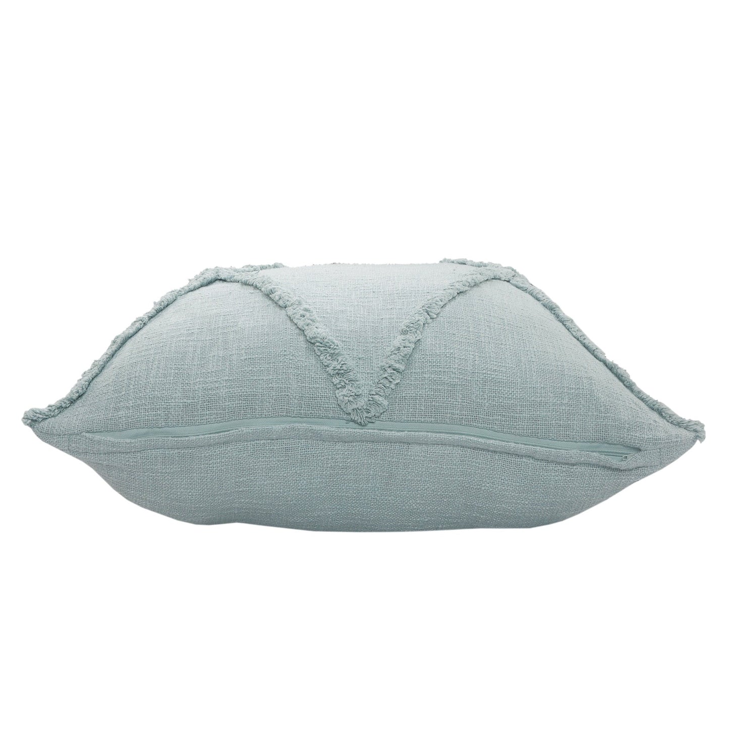 20" Taupe Cotton Throw Pillow