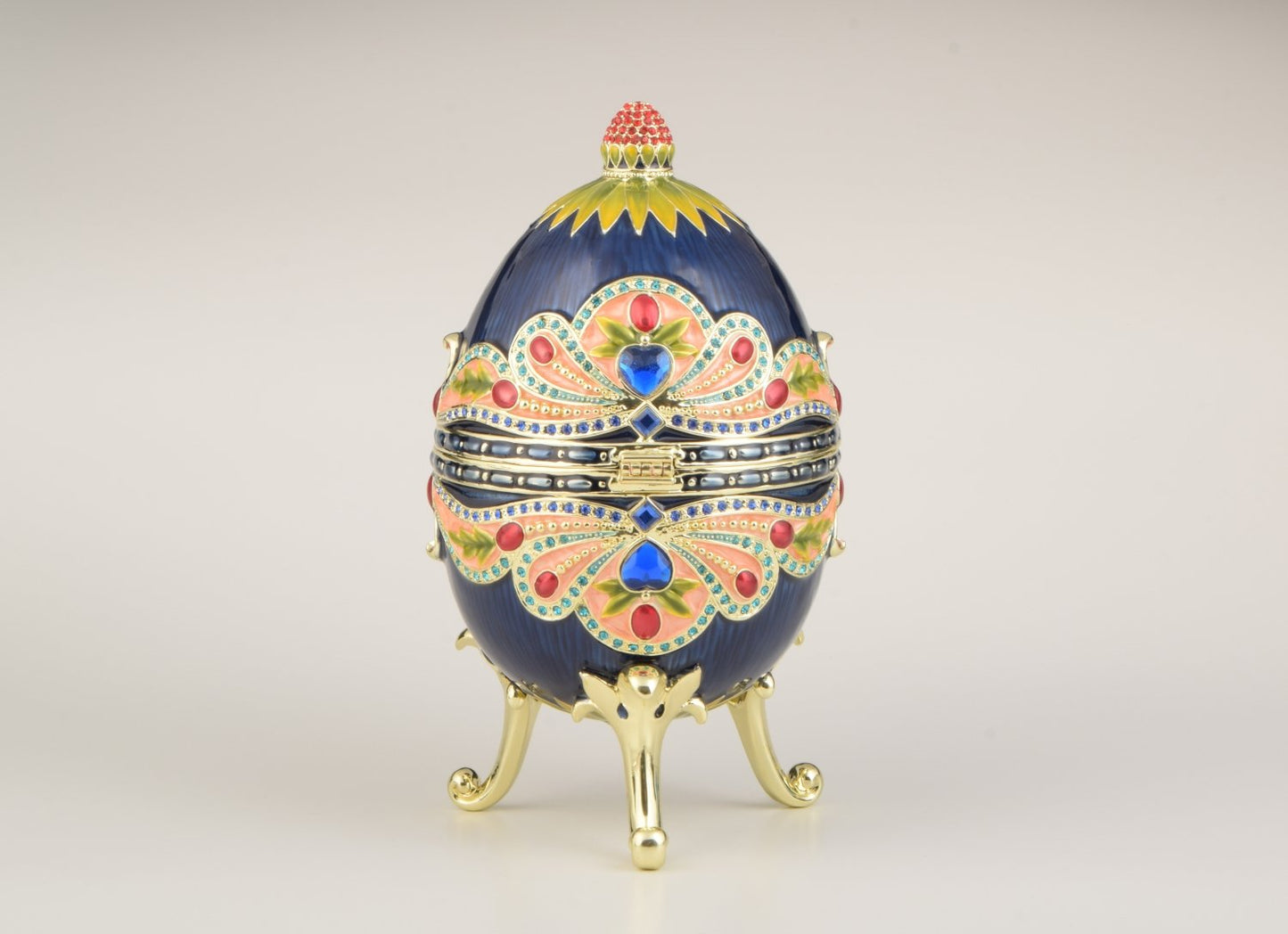 Blue Colorful Russian Egg