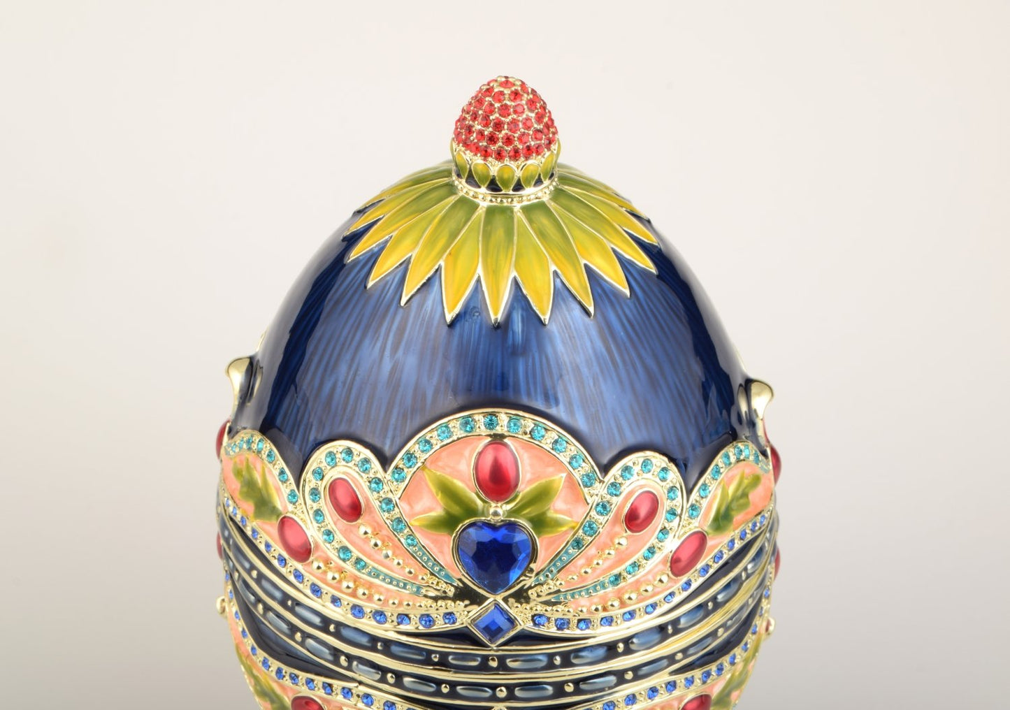 Blue Colorful Russian Egg