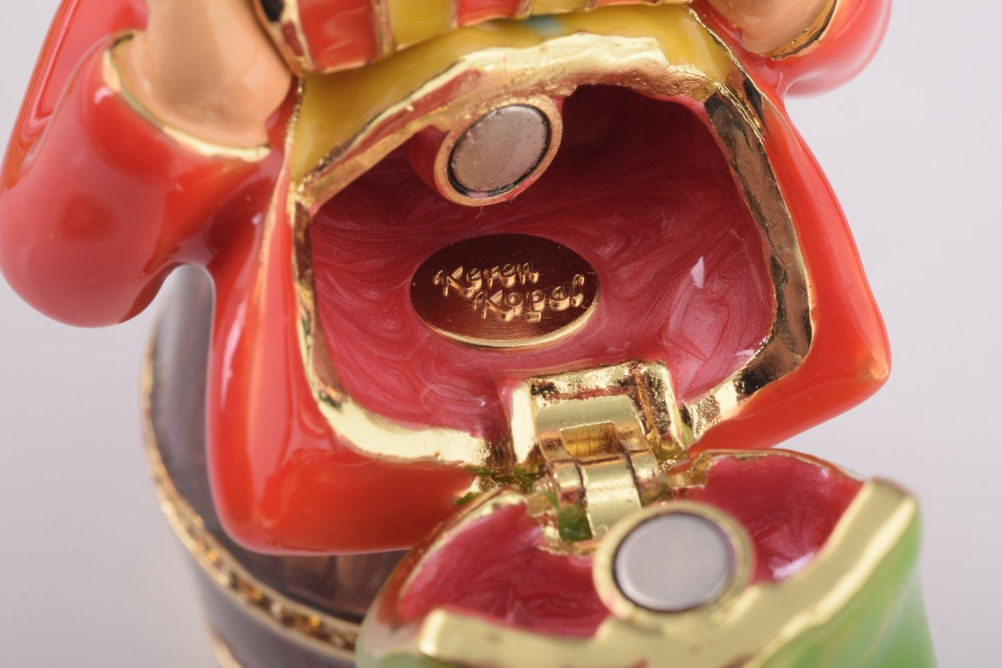 Two Circus Clowns Playing Music