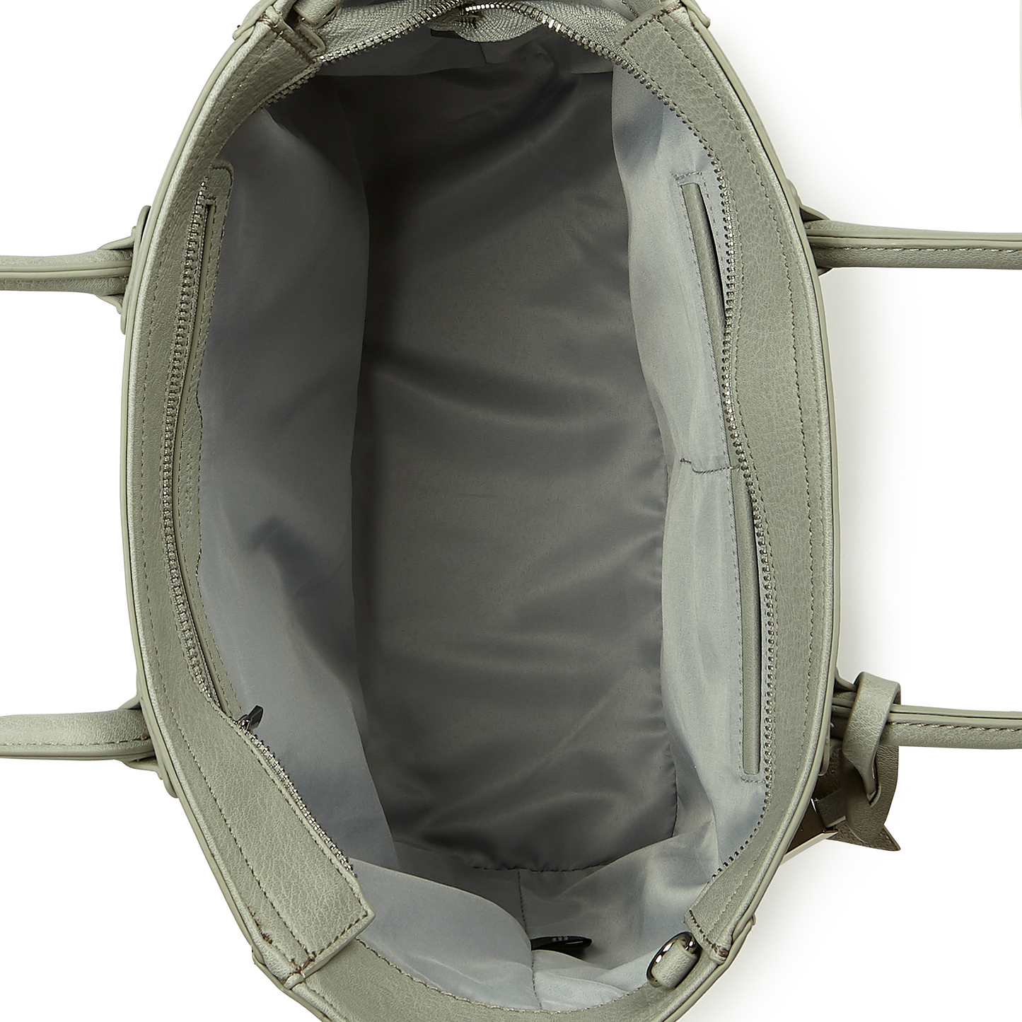 Eufala Bow Grey Vegan Tote Bag