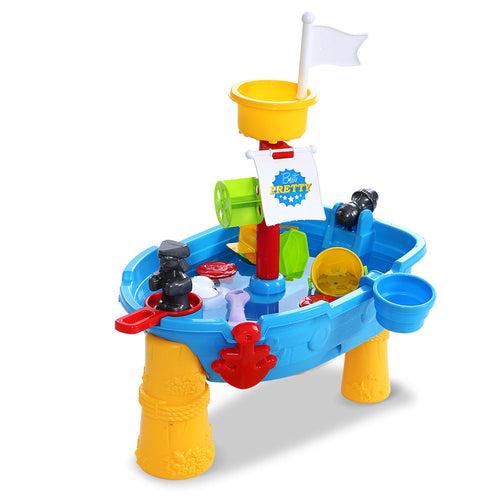 Keezi Kids Sandpit Pretend Play Set Outdoor Toys Water Table Activity