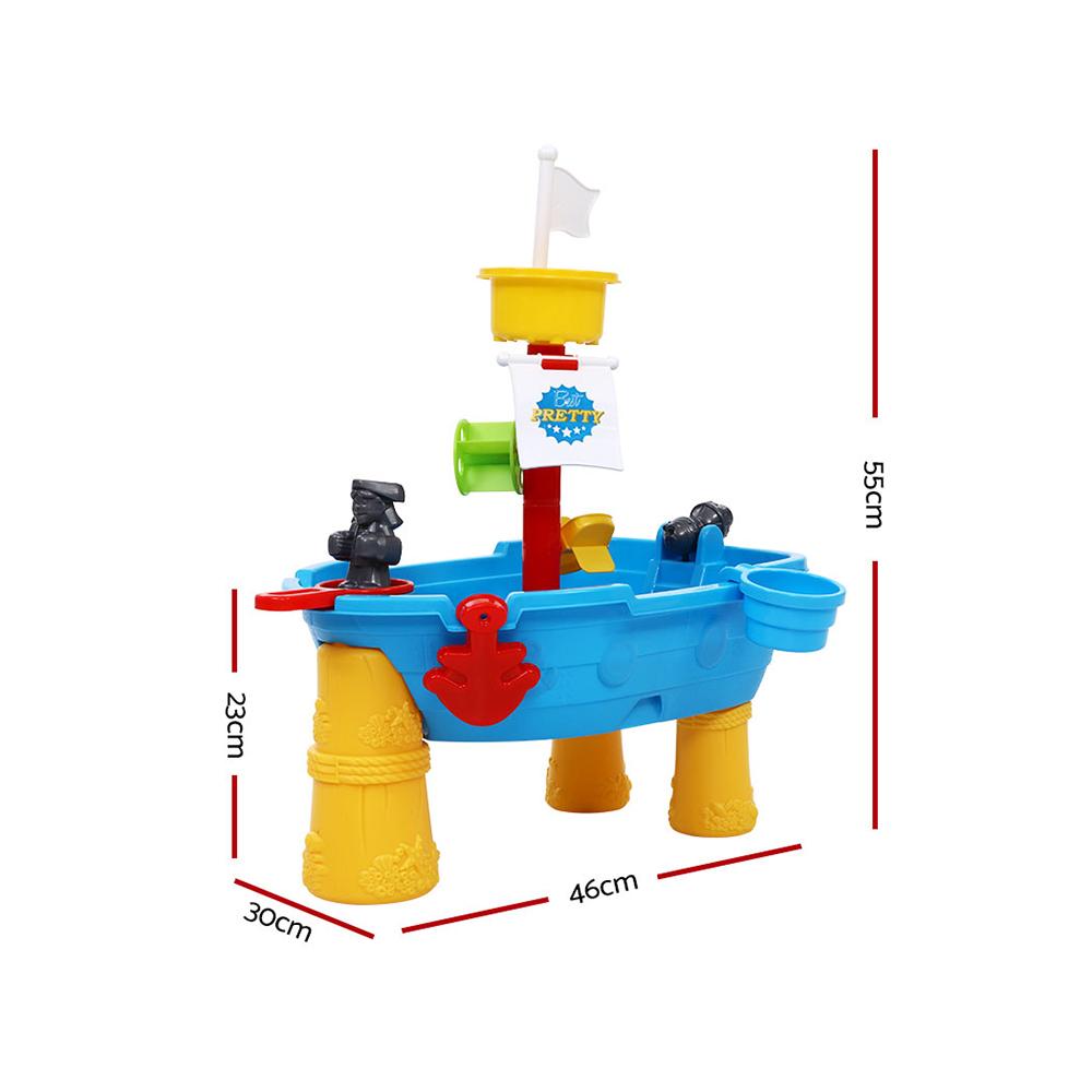 Keezi Kids Sandpit Pretend Play Set Outdoor Toys Water Table Activity