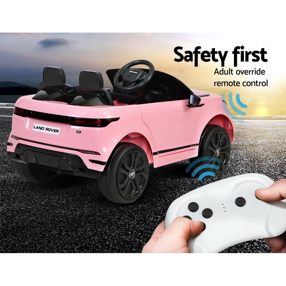 Kids Electric Ride On Car Land Rover Licensed Toy Cars Remote 12V