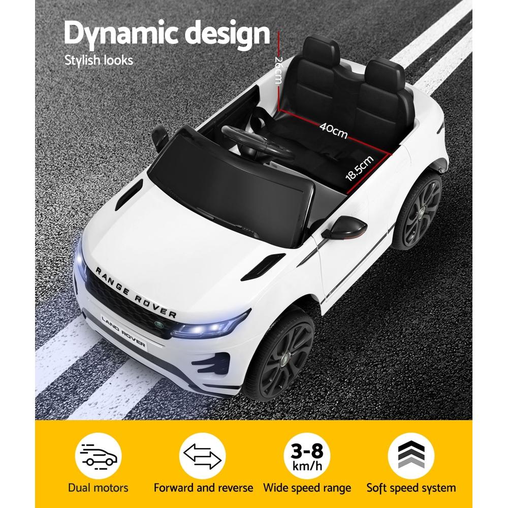 Kids Electric Ride On Car Land Rover Licensed Toy Cars Remote 12V