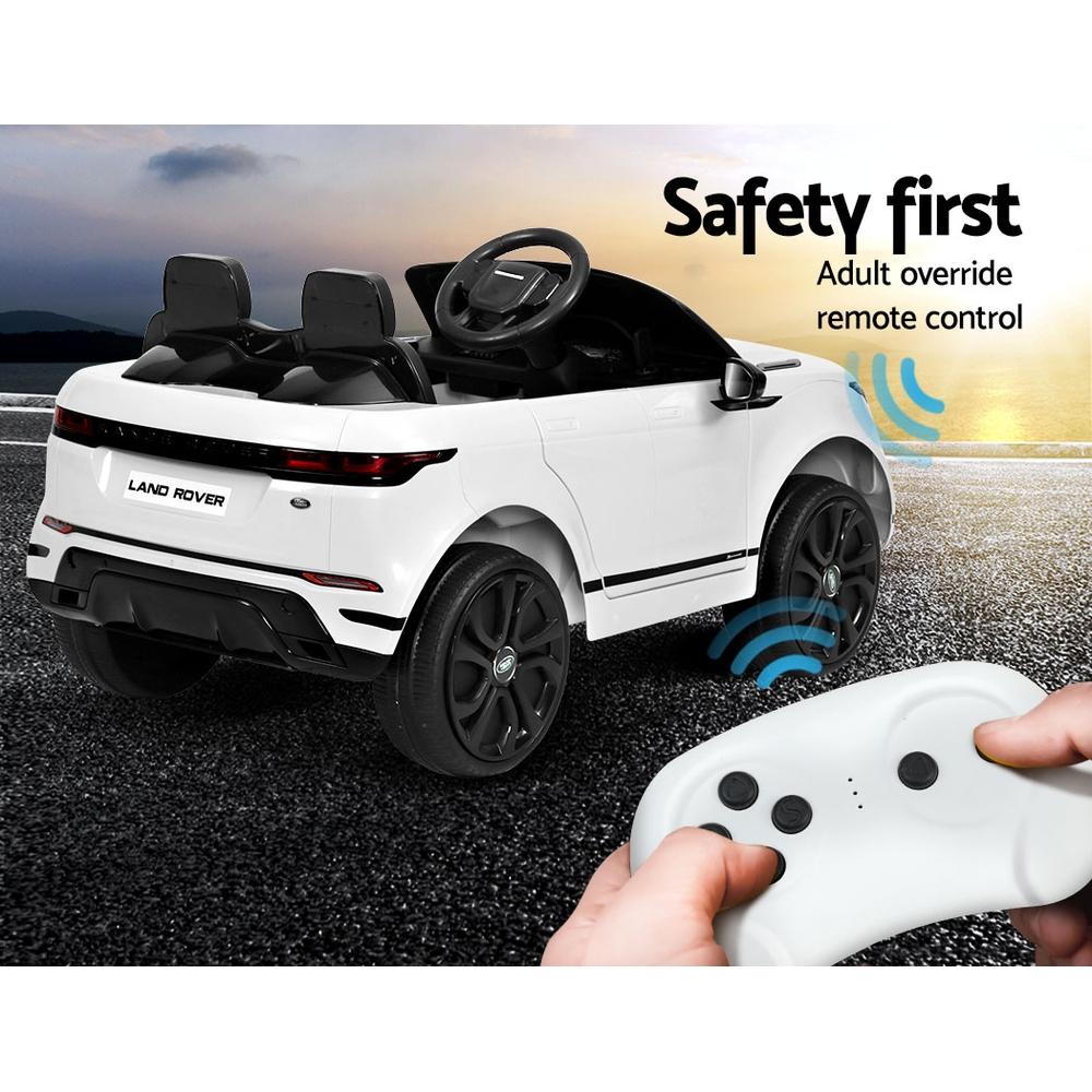 Kids Electric Ride On Car Land Rover Licensed Toy Cars Remote 12V