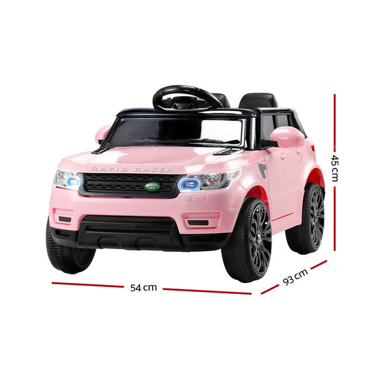 Rigo Ride On Car Kids Electric Ride On Cars SUV Remote 12V Pink