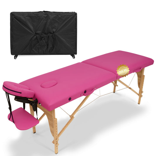 Massage Table Portable Massage Bed Lash Bed with Carrying Case SPA