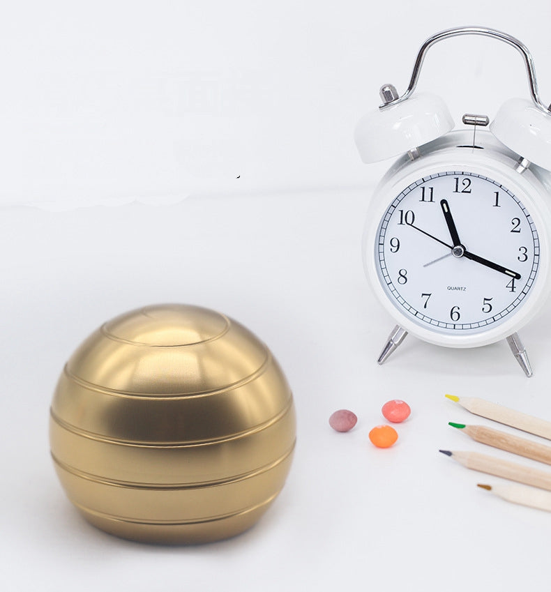 Decompression Gyroscope Desktop Toy 45mm Golden