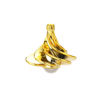 Wind Power Spinner Anti-Stress Desk Toys Gold