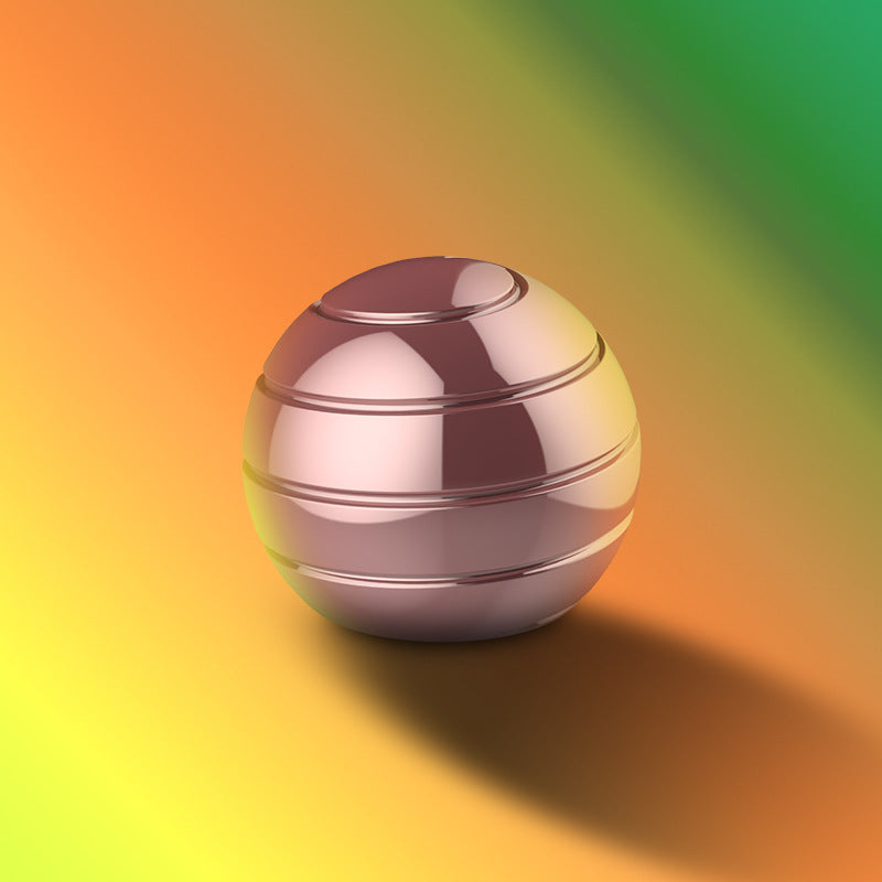 Decompression Gyroscope Desktop Toy 45mm Rose gold