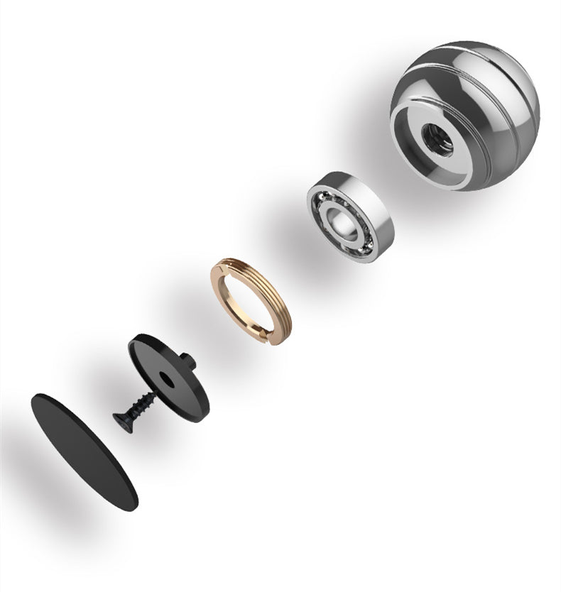 Novelty Decompression Gyroscope Toy Rose Gold