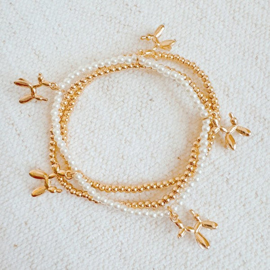 Balloon Puppy Stretch Bracelet Set Of 3