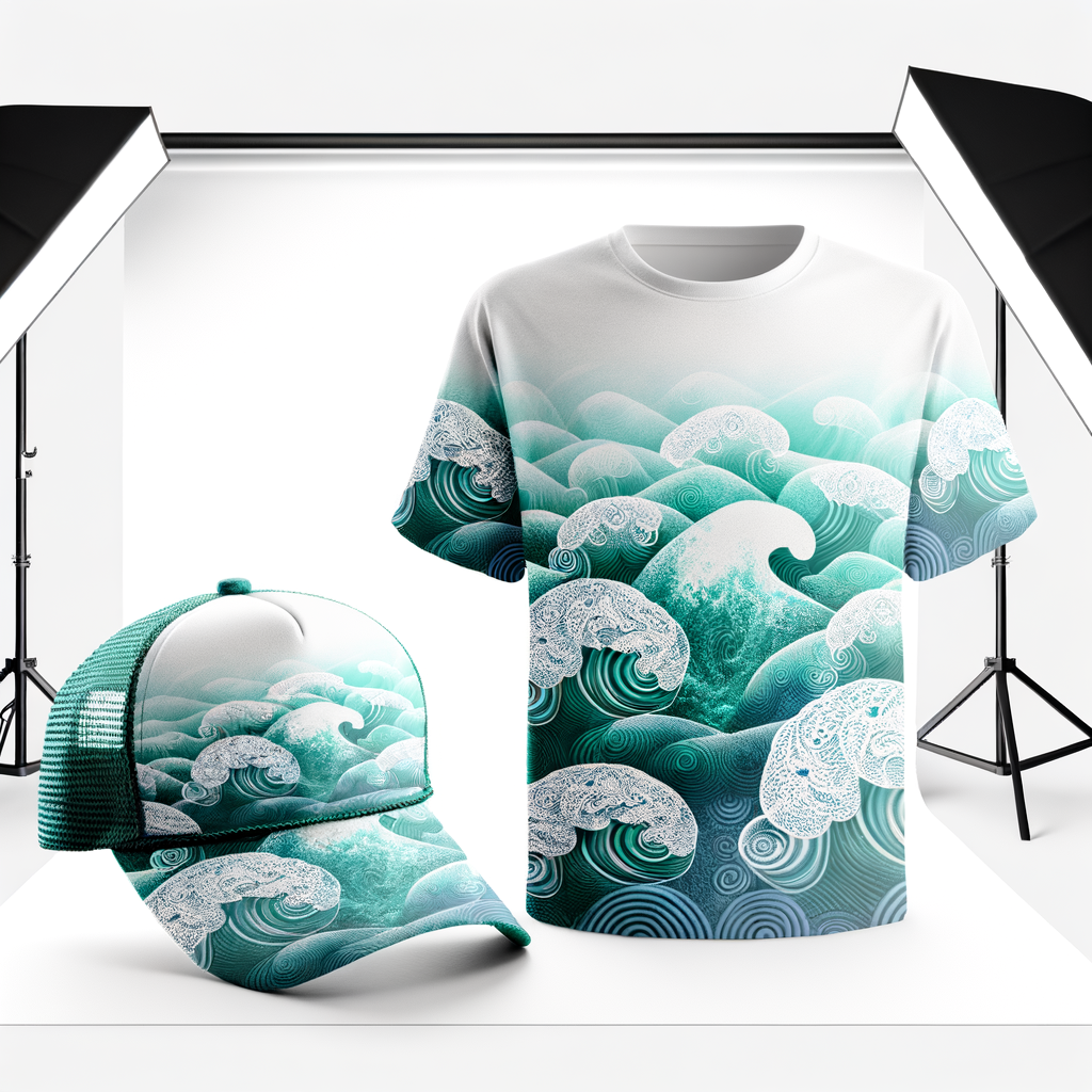 MoannaKai Ocean Waves Serenity - Mar 16, 2026 - AI Generated T-shirt Design