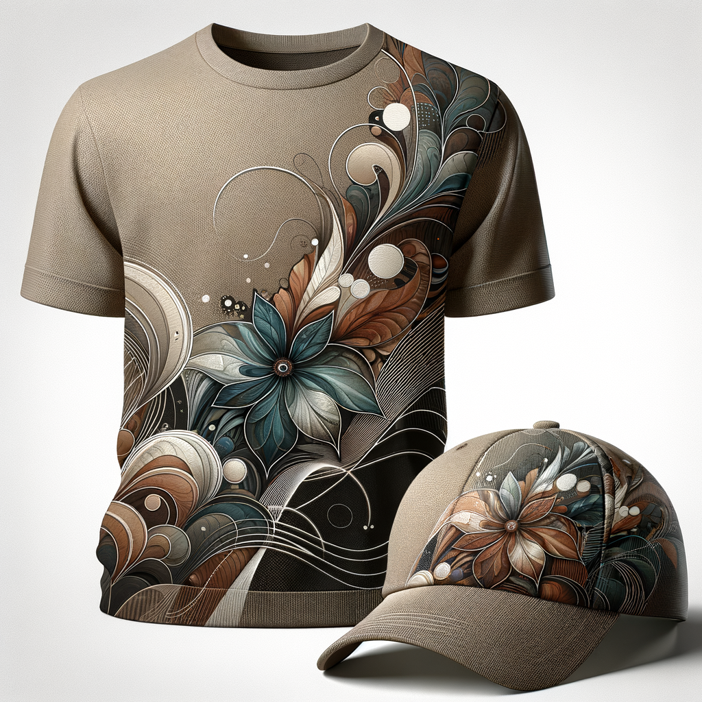 MoannaKai Abstract Art Fusion - Jan 25, 2026 - AI Generated T-shirt Design