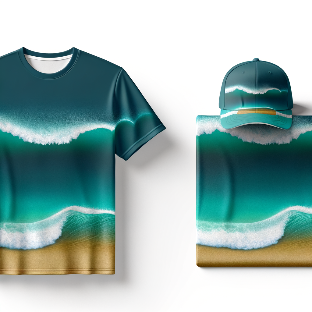 MoannaKai Ocean Waves Serenity - Feb 14, 2026 - Baseball Cap - AI Generated Design