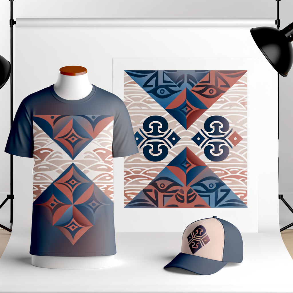 MoannaKai Geometric Harmony - Mar 27, 2026 - Baseball Cap - AI Generated Design