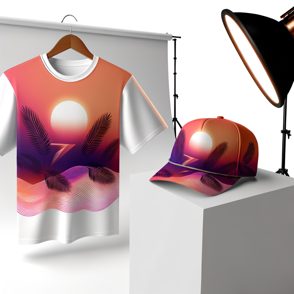 MoannaKai Tropical Sunset Vibes - Apr 1, 2026 - AI Generated T-shirt Design