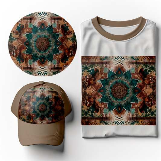 MoannaKai Vintage Boho Chic - Mar 23, 2026 - AI Generated T-shirt Design