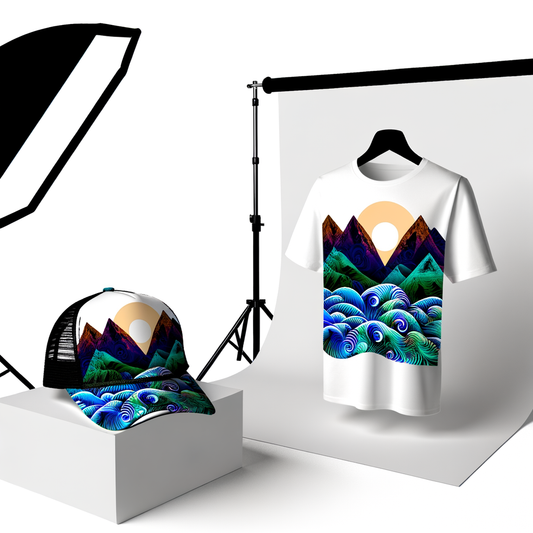 MoannaKai Mountain Peak Adventure - Feb 16, 2026 - Baseball Cap - AI Generated Design